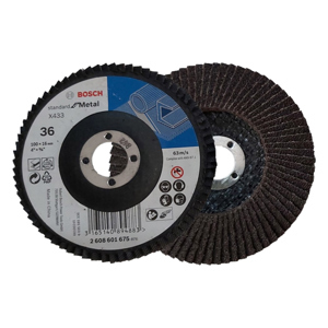 Đĩa nhám xếp Alox P60 Ø125mm Bosch 2608601689