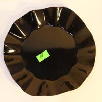 Đĩa nhựa đen tròn