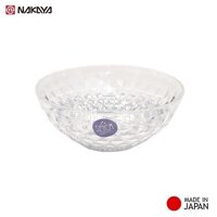 Đĩa nhựa sâu lòng Nakaya họa tiết kim cương hàng chuẩn Made in Japan - 520ml  14055H