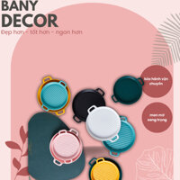 Đĩa Nướng, Chảo Nướng Gốm Sứ Nhiều Màu 2 Size Phong Cách Tối Giản Bắc Âu - Bảo Hành Vận Chuyển - Bany Decor