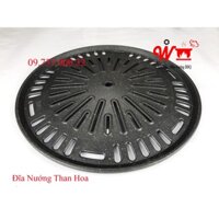 Đĩa nướng, khay nướng than hoa, vỉ nướng gang, inox 304, 201 dùng cho bếp nướng than hoa bbq âm bàn