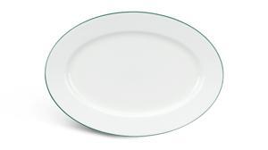 Dĩa oval 25 cm – Jasmine – Chỉ Xanh Lá