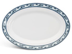 Dĩa oval 28cm Jasmine Chim Lạc