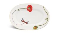 Dĩa oval 32 cm – Camellia – Kết Duyên Mã sản phẩm: 053211134 Thương hiệu: Minh Long I Bộ sưu tập: Camellia Hoa văn: Kết Duyên