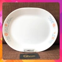 Dĩa Oval Thủy Tinh Mỹ 32cm Corelle Apricot Grove 611