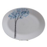 Đĩa Oval thủy tinh ngọc  La Opala Diva  30125TD 32cm