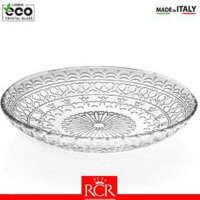 Đĩa pha lê RCR – Medici 21cm – bộ 4 chiếc nhập khẩu Italia