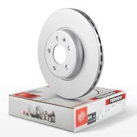 Đĩa phanh sau Philodo DDF2522C-1-D phù hợp với 13 đĩa sau Mercedes-Benz S-Class S320 S350 Đĩa phanh