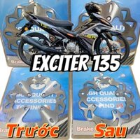 Đĩa phanh thắng exciter135  trước hoặc sau - gắn như zin