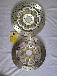 Đĩa phanh trước Honda CB400 Vtec/ Revo 1999-2013 Hornet 250 1996-2006 và các dòng xe tương ứng Hàng zin Nhật