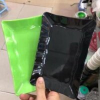 Đĩa phíp chữ nhật đủ màu - đen