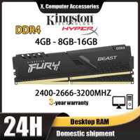 (địa phương)Dektop RAM DDR4 Kingston Hyperx BEAST 4GB 8GB 16GB 2400 2666 3200MHZ Desktop RAM DDR4 for PC