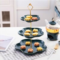 Địa platter đựng hoa quả, phụ kiện, bánh kẹo Gốm Ceramic phong cách NHẬT BẢN