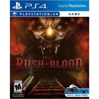 Đĩa PlayStation 4 VR Until Dawn Rush Of Blood Nguyên Seal