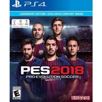 Đĩa PS4 PES 2018 Legendary Edition Nguyên Seal