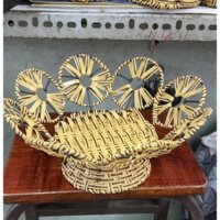 Đĩa Quả Nhựa Giả Mây Có Chân