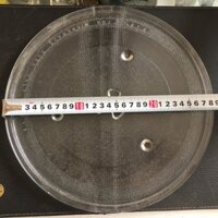 Đĩa quay lò vi sóng size 28cm có 3 vấu