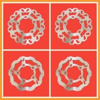 đĩa sau 5 lỗ size 220mm lắp mâm zin Ex150/155 ----- mẫu HÌNH BÔNG/HÌNH CÁNH -----