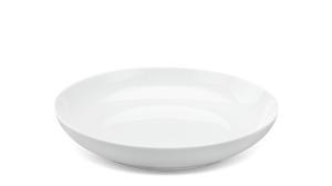 Dĩa sâu lòng Camellia trắng 25cm