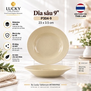 Dĩa sâu nhựa Superware P304-9 23 cm