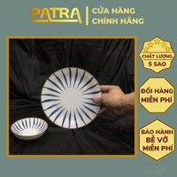 Đĩa sư hoa tiêt ke truc cao câp - đia đưng đô ăn đây đu mâu - Đĩa tròn 20cm