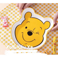 dĩa sứ hoạt hình gấu pooh đáng yêu (đvt: 1 cái)