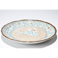 Đĩa sứ  Nhật Bản  Miyabi 24cm MB08-XB (Xanh Biển)