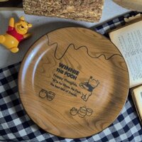 Dĩa sứ Nhật gấu Pooh - gốm sứ hoạt hình Disney dễ thương