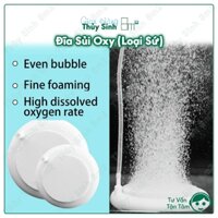 Đĩa Sủi Oxy, Loại Sứ Trắng Xịn | Đĩa Sủi Oxy Siêu Mịn | 8m2