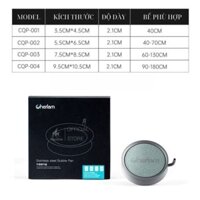 Đĩa Sủi Oxy Siêu Mịn Cherlam Viền Inox - Sủi Đĩa Siêu Đẹp Cho Bể Cá