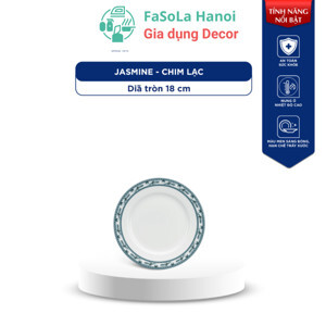 Dĩa súp 23 cm – Jasmine – Chim Lạc