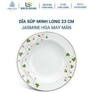 Dĩa súp 23 cm – Jasmine – Hoa May Mắn