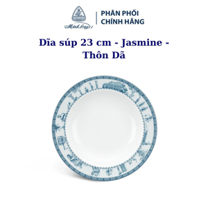 Dĩa súp 23 cm – Jasmine – Thôn Dã