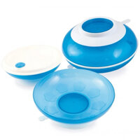 Đĩa Tập Ăn Giữ Nhiệt Canpol UFO 9/217 - Xanh da trời