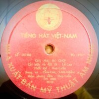 Đĩa than đá tiếng hát việt nam (đĩa đá 78 vòng), nhà xuất bản mỹ thuật âm nhạc; đĩa 10 inch