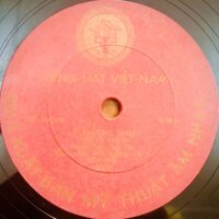 Đĩa than đá tiếng hát việt nam (đĩa đá 78 vòng), nhà xuất bản mỹ thuật âm nhạc; nhà xuất bản đĩa hát việt nam – hà nội 1957, đĩa 10 inch