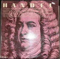 Đĩa than George Frideric Handel* - Janet Craxton, Eli Goren, Collegium Musicum Of London, John Minchinton ‎– Handel: Concerti And Sonata