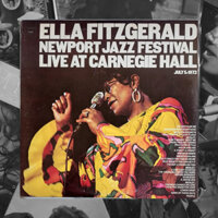 Đĩa Than ( Vinyl) - Ella Fitzgerald ‎– Newport Jazz Festival Live At Carnegie Hall, July 5, 1973