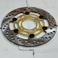 Đĩa thắng BREM 220mm khoen nhôm (4 lỗ) - Đĩa thắng nhôm cnc mẫu MOTO 3 220mm