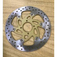 ĐĨA THẮNG-ĐĨA PHANH YAZ 260 HAY 267MM-4 LỖ ỐC 8LI LÊN CHO TẤT CẢ CÁC DÒNG XE YAMAHA HONDA SUZUKI