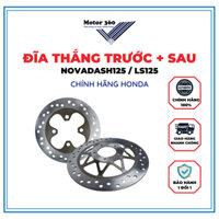 Đĩa thắng NovaDash125 / LS125 - Trước + Sau -  Chính hãng HONDA
