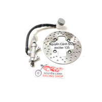 Đĩa thắng+ pen đạp xe exciter =combo 2 món