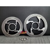 Đĩa thắng PHAY CNC V2 Thái 190mm và 220mm gắn xe máy kèm ốc Đĩa Salaya Sirius Wave Dream Exciter RSX Blade....