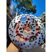 Dĩa thắng trước 220mm , dĩa phanh trước lòng màu 4 lỗ