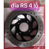 Đĩa thắng Wave RS, Future Neo, RSX 100cc, S100, 4 Lỗ Lõm (dĩa phanh cho xe máy Honda fu neo)