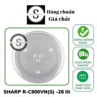 Đĩa thuỷ tinh lò vi sóng SHARP R-C900VN(S) 26 lít chính hãng ( Sharp RC900VNS )