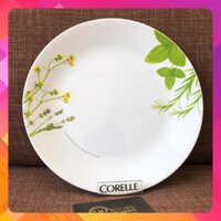 Dĩa Thuỷ Tinh Mỹ European Herbs Corelle 110-EH 25cm