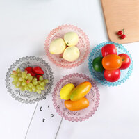 Đĩa trái cây gia dụng hiện đại Đĩa trái cây khô Phòng khách Đĩa trái cây Đĩa trái cây Bàn trà Đĩa kẹo Đĩa trái cây sáng tạo Đĩa hạt dưa Đĩa nhựa