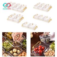Đĩa Trái Cây Khô Di Động Nhiều Lưới Rắn Đĩa Chia Đĩa Phục Vụ Cho