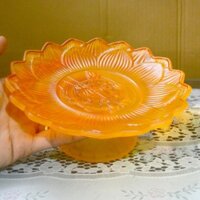 Dĩa trái cây thờ cúng bàn thờ lưu ly vàng-Nhiều cỡ